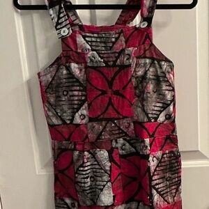 California festival graffiti overalls size small
